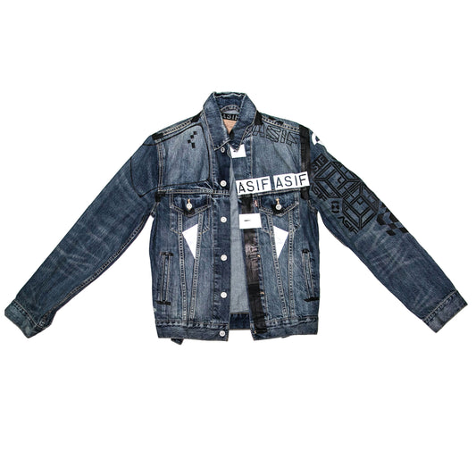 ASIF Denim Jacket-Vintaged - ASIF (as seen in the future)